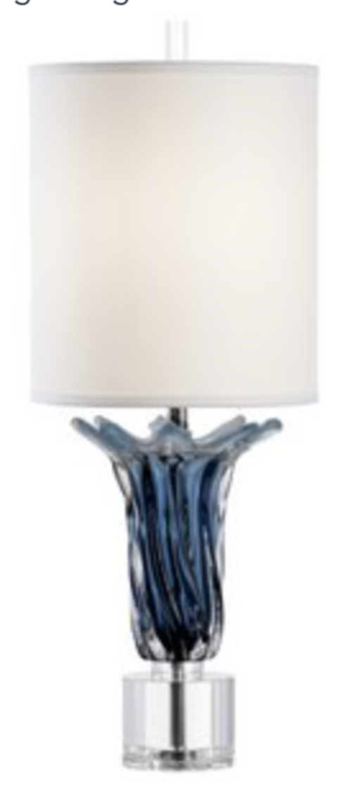 Flare Crystal Lamp - Blue