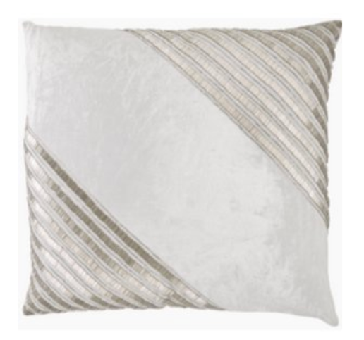 Cream Velvet Pillow