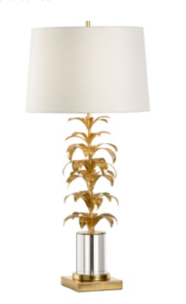 Gold Leaf Lamp
