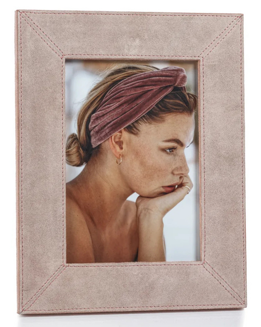 Suede Frame - Blush