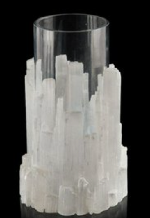 Staggered Crystal Vase- Small