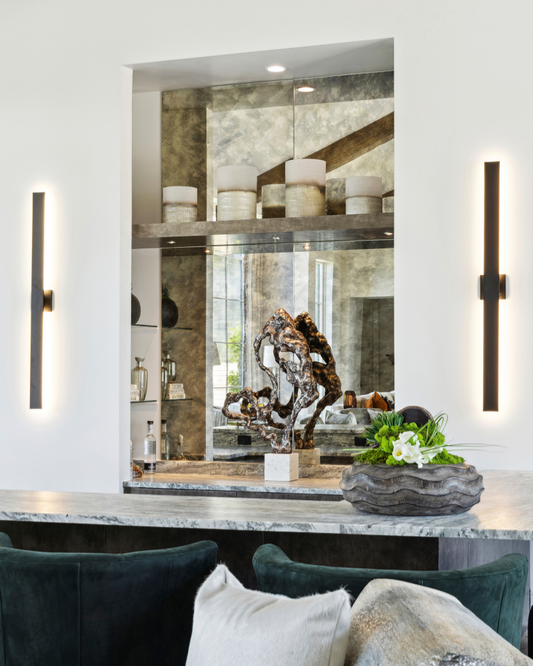 Gilded Movement - Metallic on Marble