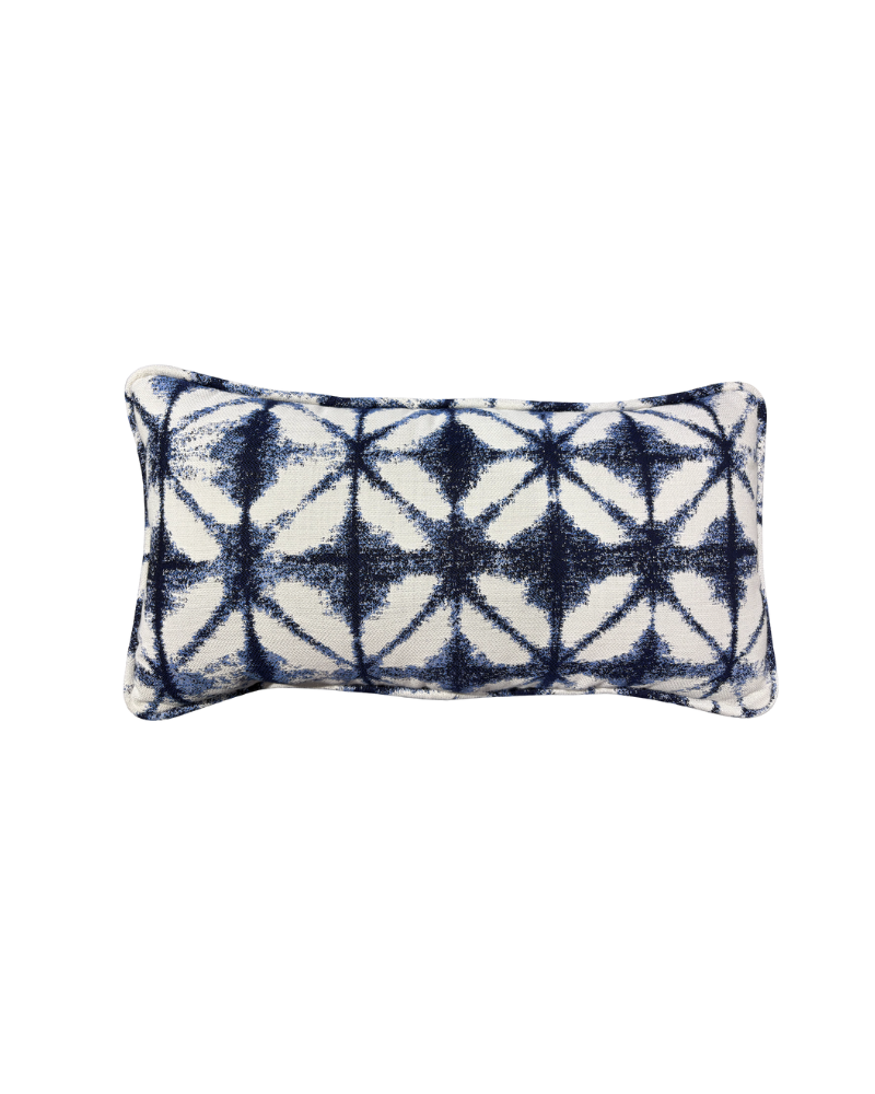 Blue Outdoor Pillow