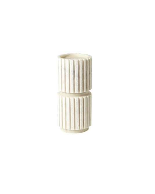 Channel Pillar Holder Small - White