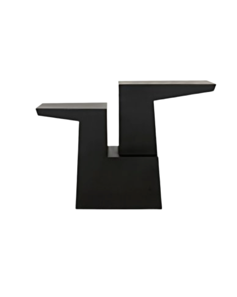 Geometric Console - Black