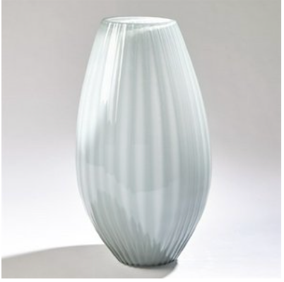 Case Glass Striped Vase Small