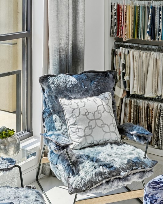 Alpaca Chair - Blue