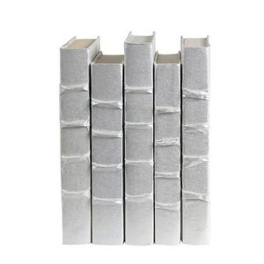 Decorative Book - Silver